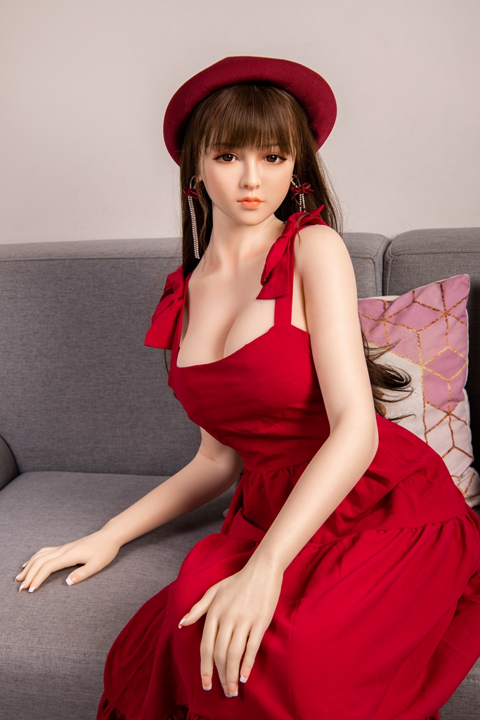 Della Chinese Red Lucky Girl Sex Doll 302 158CM 5FT2 Different Height