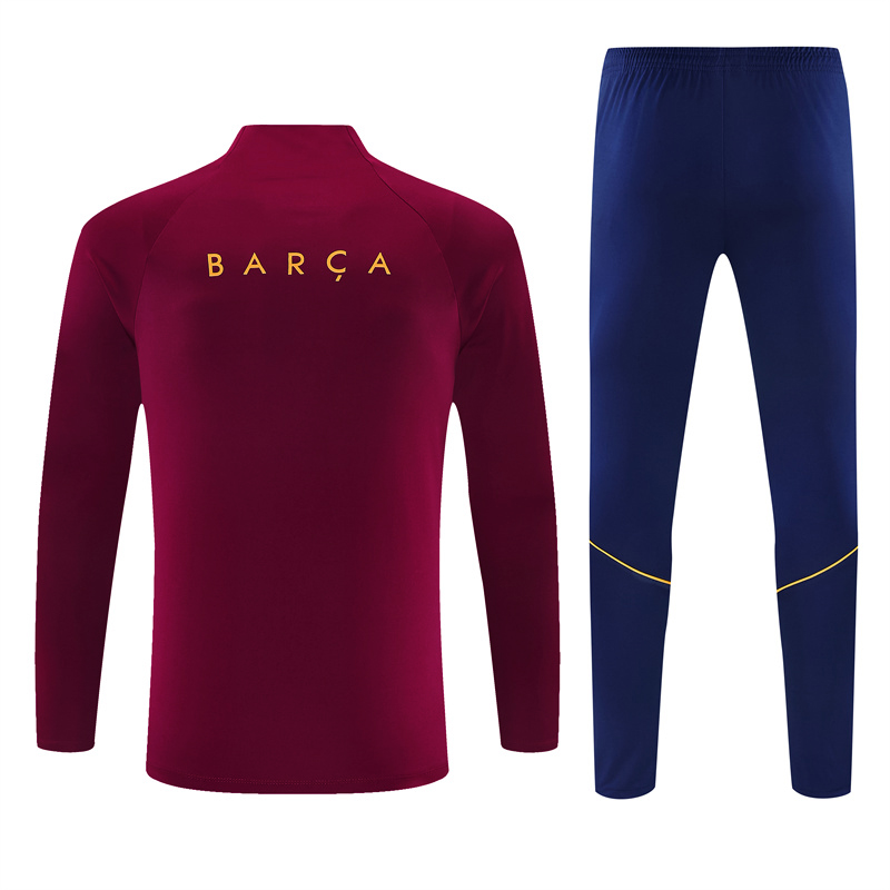 26/27 Barcelona     training suit long sleeve kids  size  10#-18#