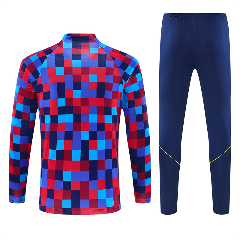 26/27 Barcelona training suit long sleeve kids size 10#-18#