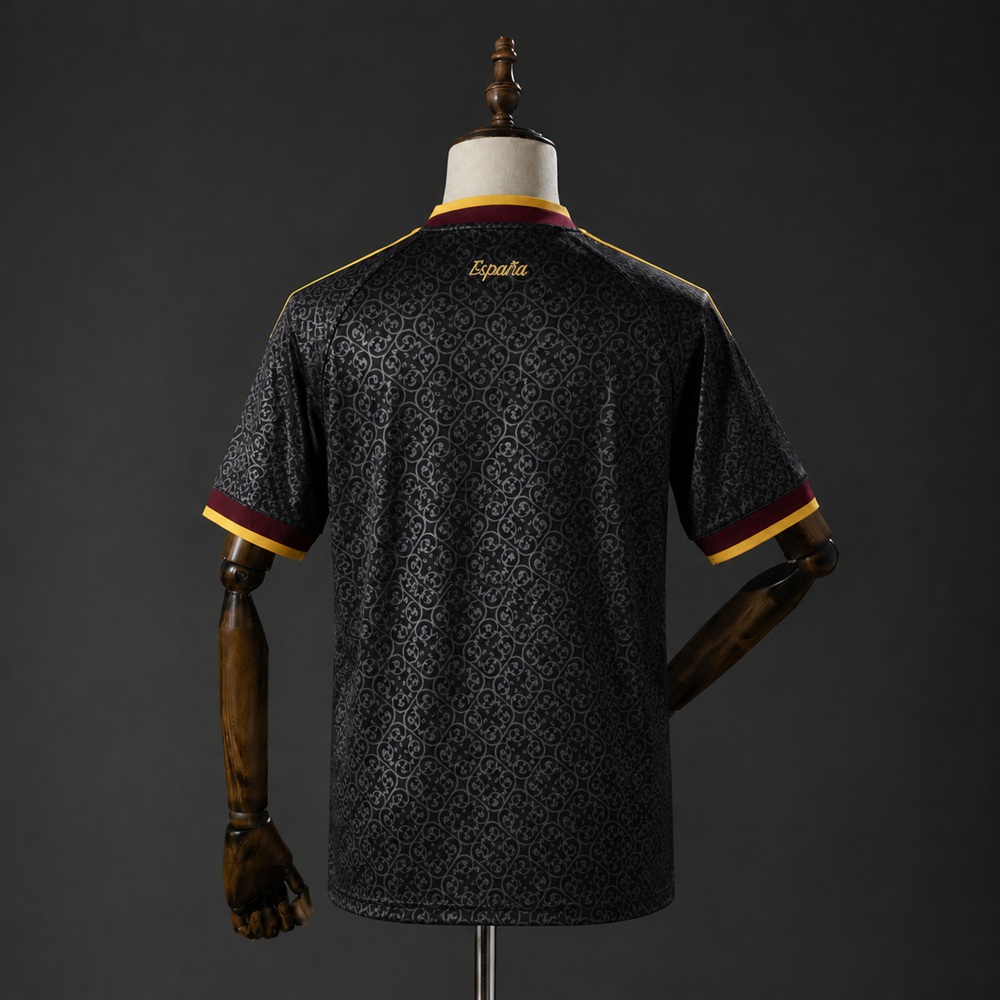 Spain 2026 Special Edition 2-Star - Black Jersey S-4XL
