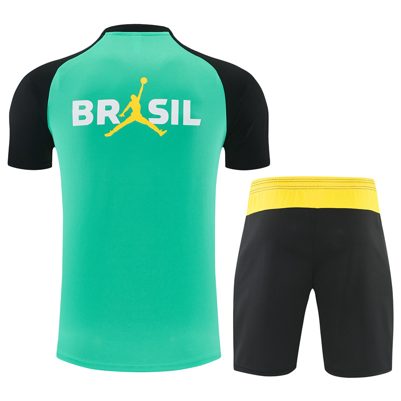 2026 Brazil training suit Short-sleeved kids size 16-28