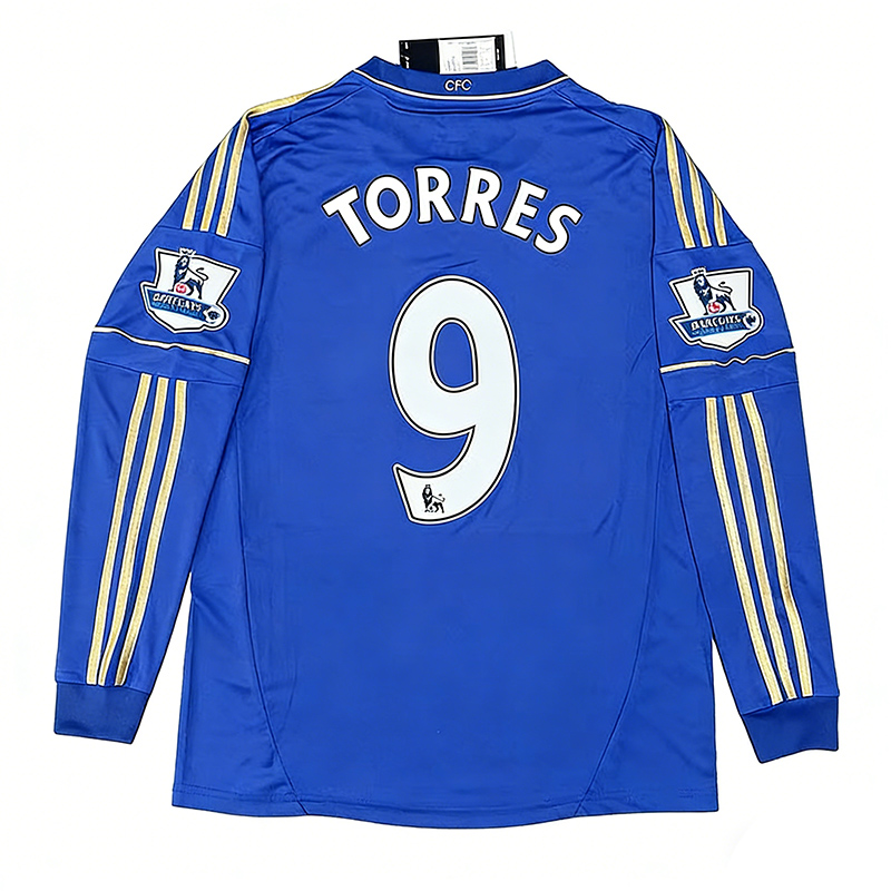 Chelsea Jersey 12/13  Retro Home long sleeve Jersey S-XXL