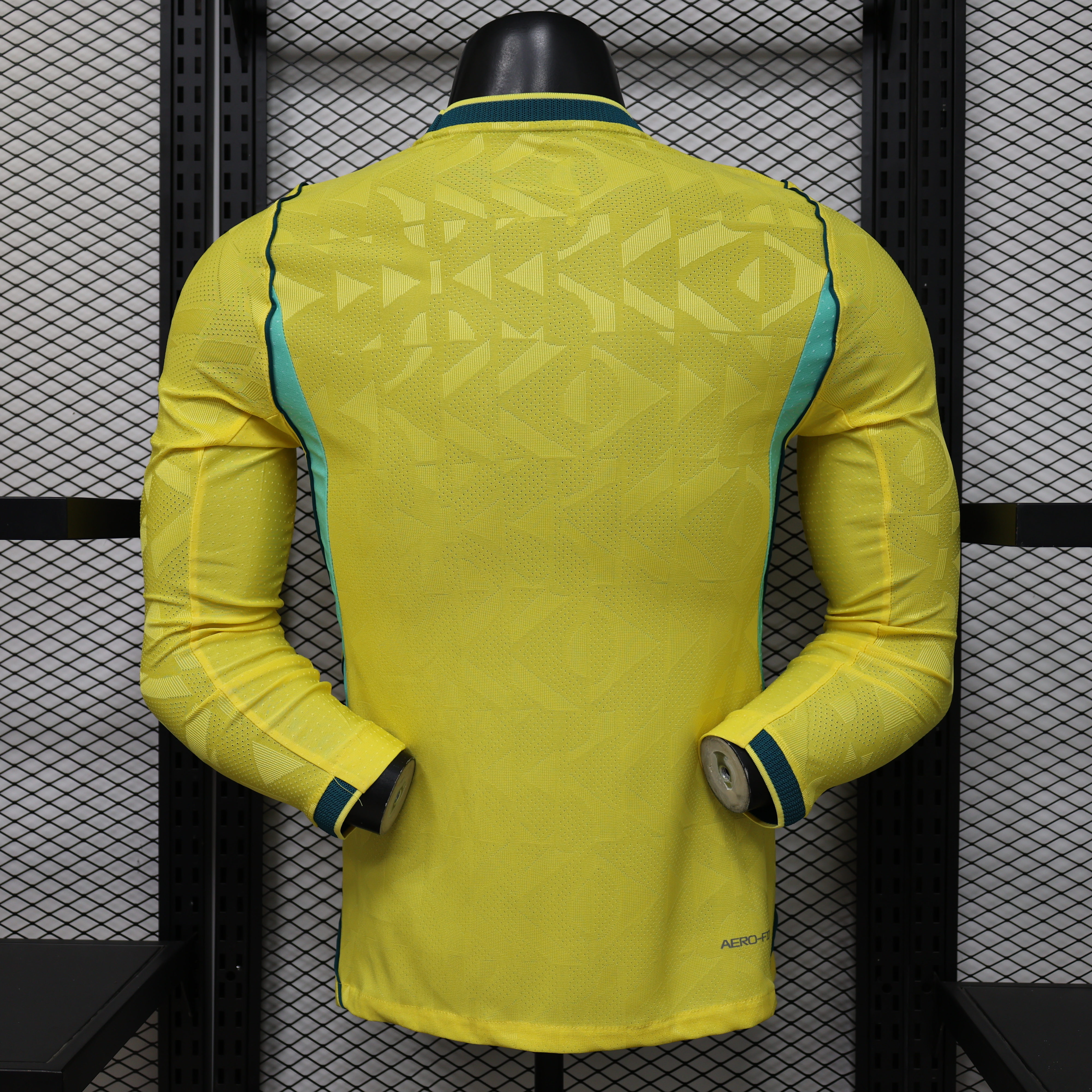 2026 Brazil Home Player Version Long-Sleeve Jersey S-3XL