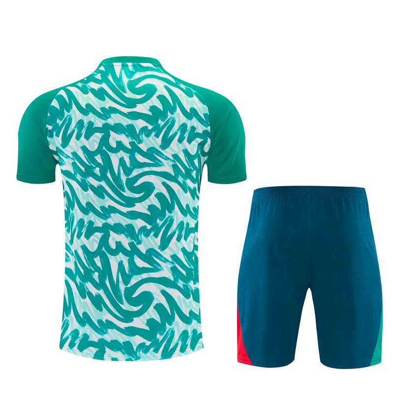 2026   Portugal  training suit Short-sleeved kids size 16-28