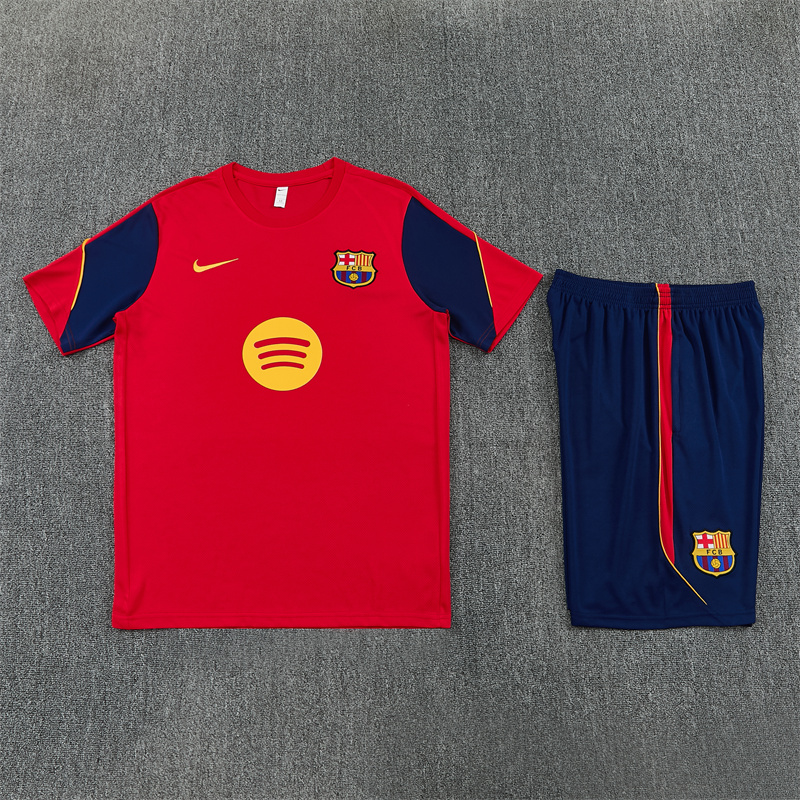 26/27  Barcelona   training suit Short-sleeved kids size 16-28