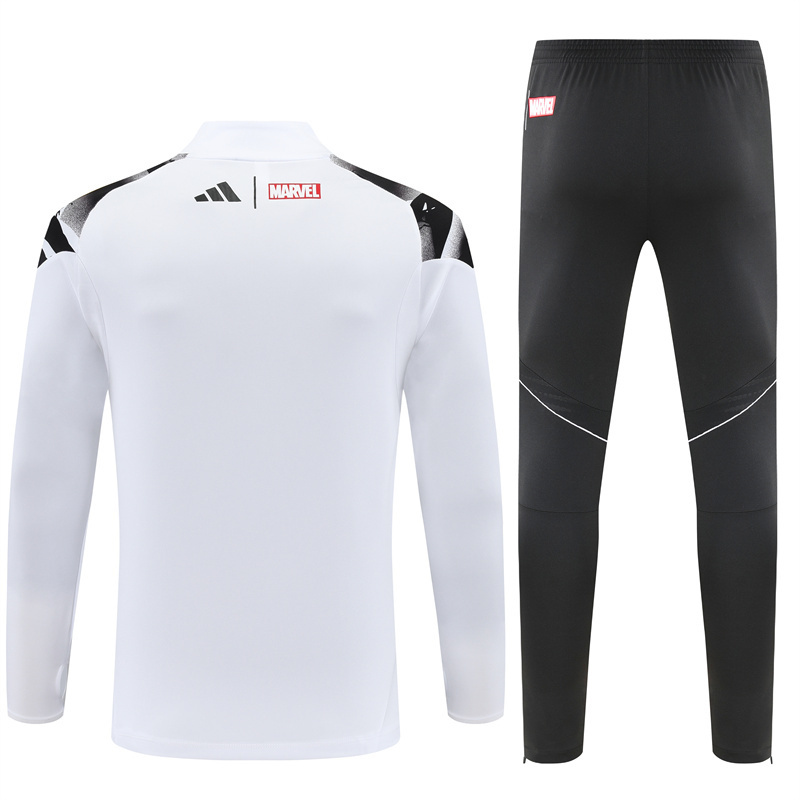 25/26 Real Madrid training suit kids long sleeve size 10#-18#