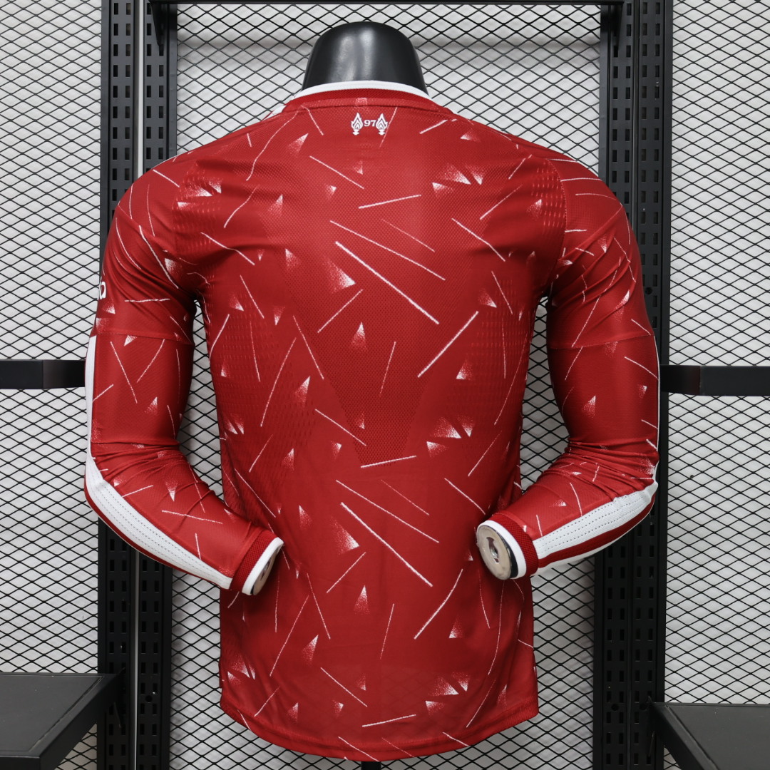 2026-27 Liverpool Player Edition Home Long Sleeve S-3XL