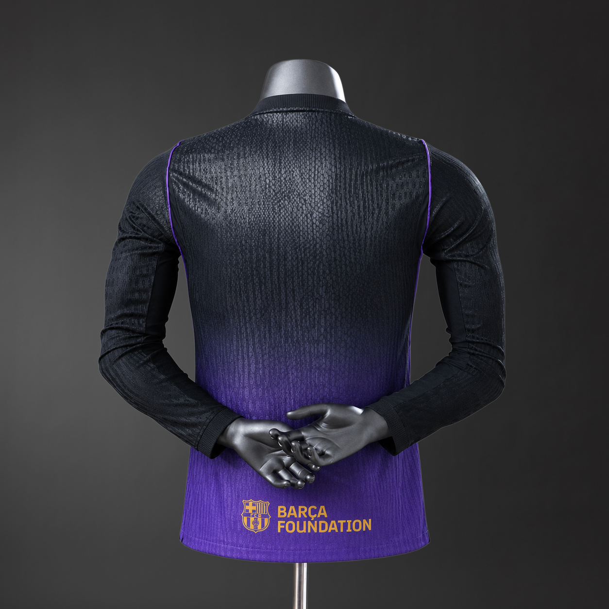 2026-27 Barcelona Away Player Version Long Sleeve Jersey S-3XL