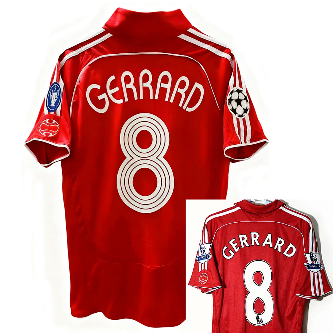 Liverpool Jersey 06/07 Retro Away Long Sleeve Jersey S-XXL