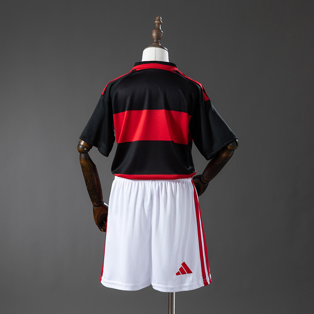 26/27 Flamengo Home Kids Kit Jersey Size 16-28