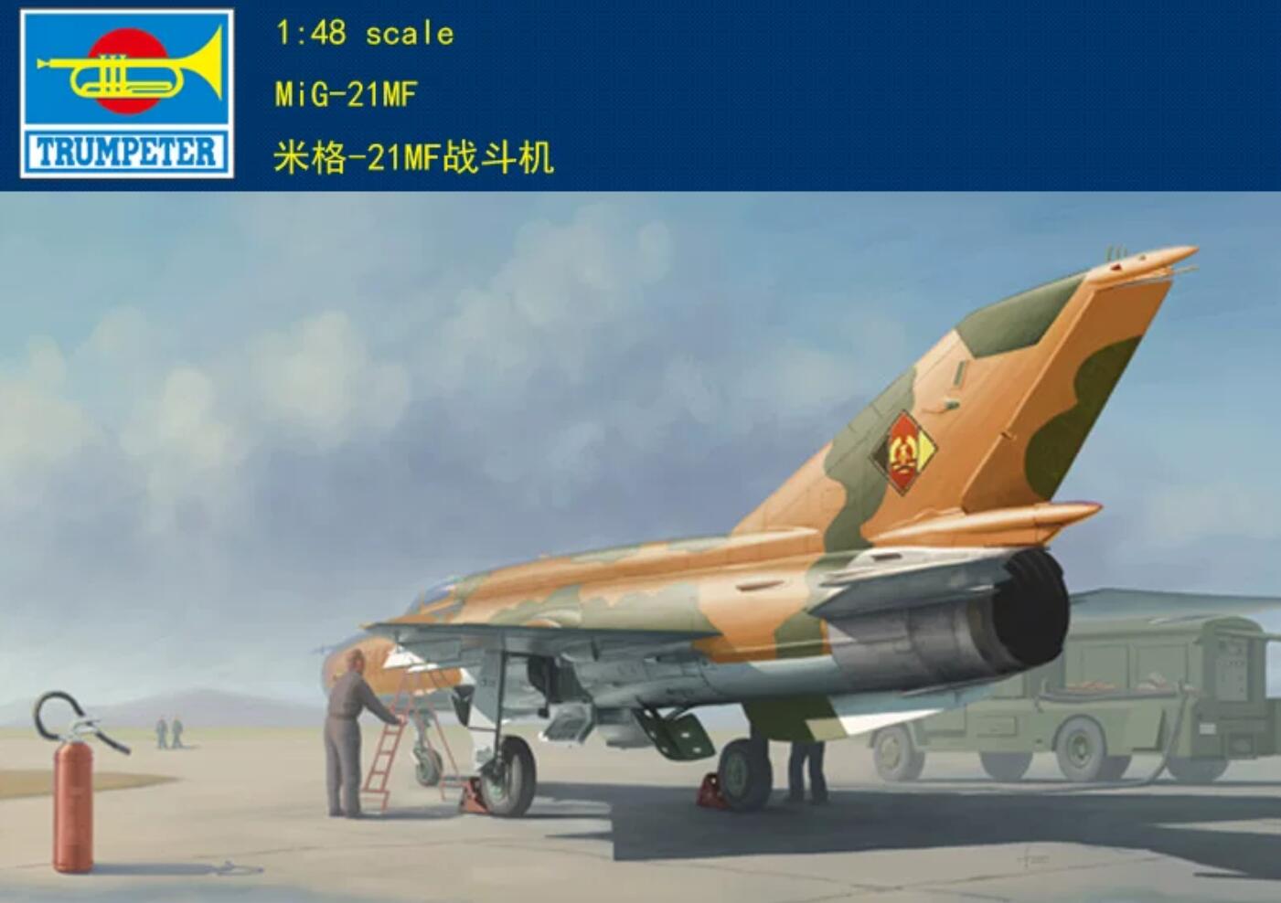 Trumpeter 1/48 02863 Mikoyan MiG-21MF