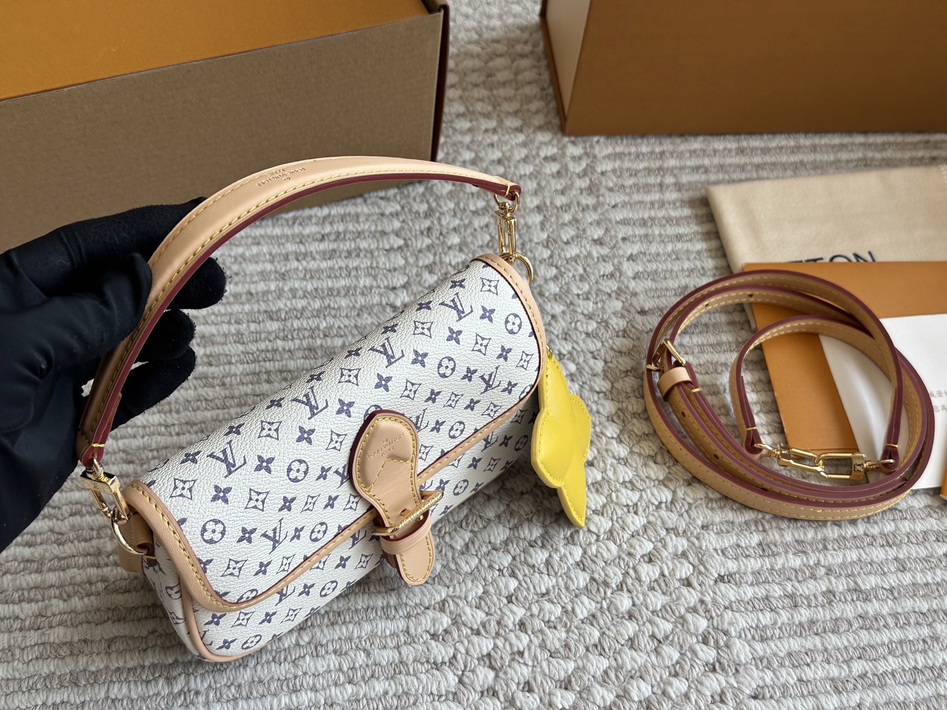 LV Show Small Baguette Bag
