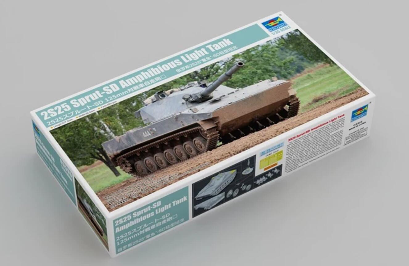 Trumpeter 1/35 09599 2S25 Sprut-SD Amphibious Light Tank