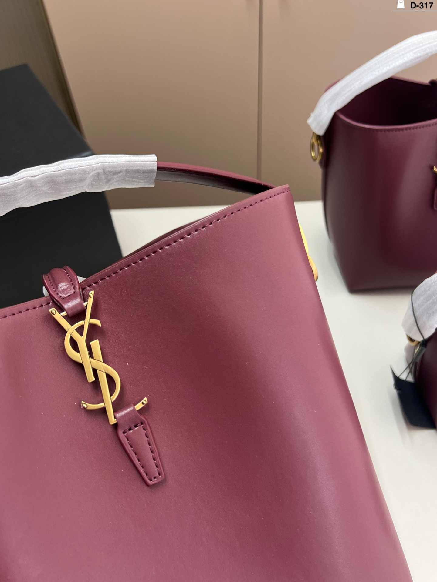 YSL bucket bag handbag