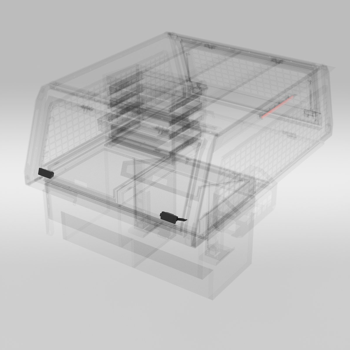 JD19-REAR INTEGRATEDUTILITY SYSTEM for Ranger - JUSNDESIGN