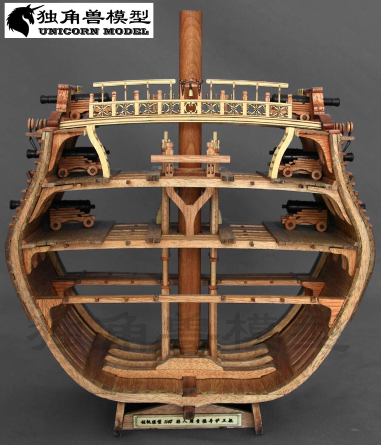 USS Bonhomme Richard 1:48 Cross Section Model Kit – Cherry version