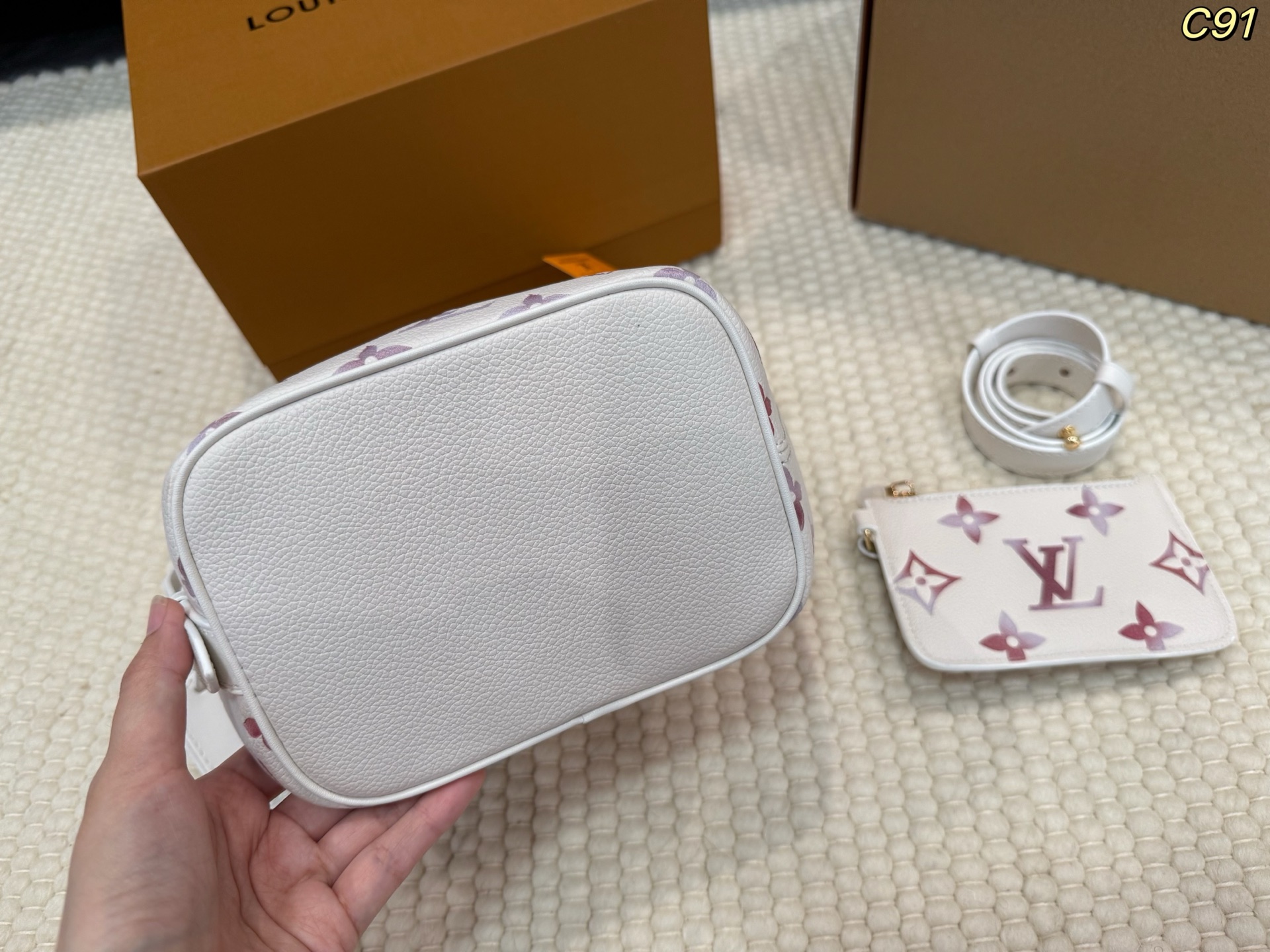 LV all in bb Bucket bag