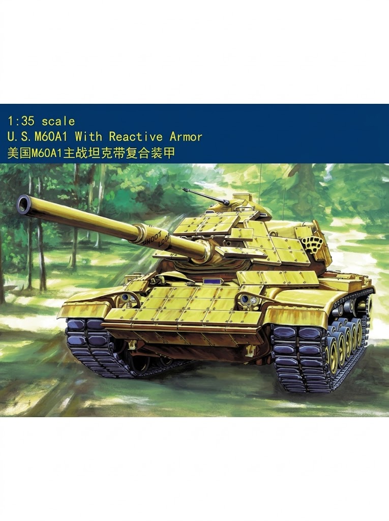 HobbyBoss 1/35 Scale U.S. M60A1 Patton Main Battle Tank 80105