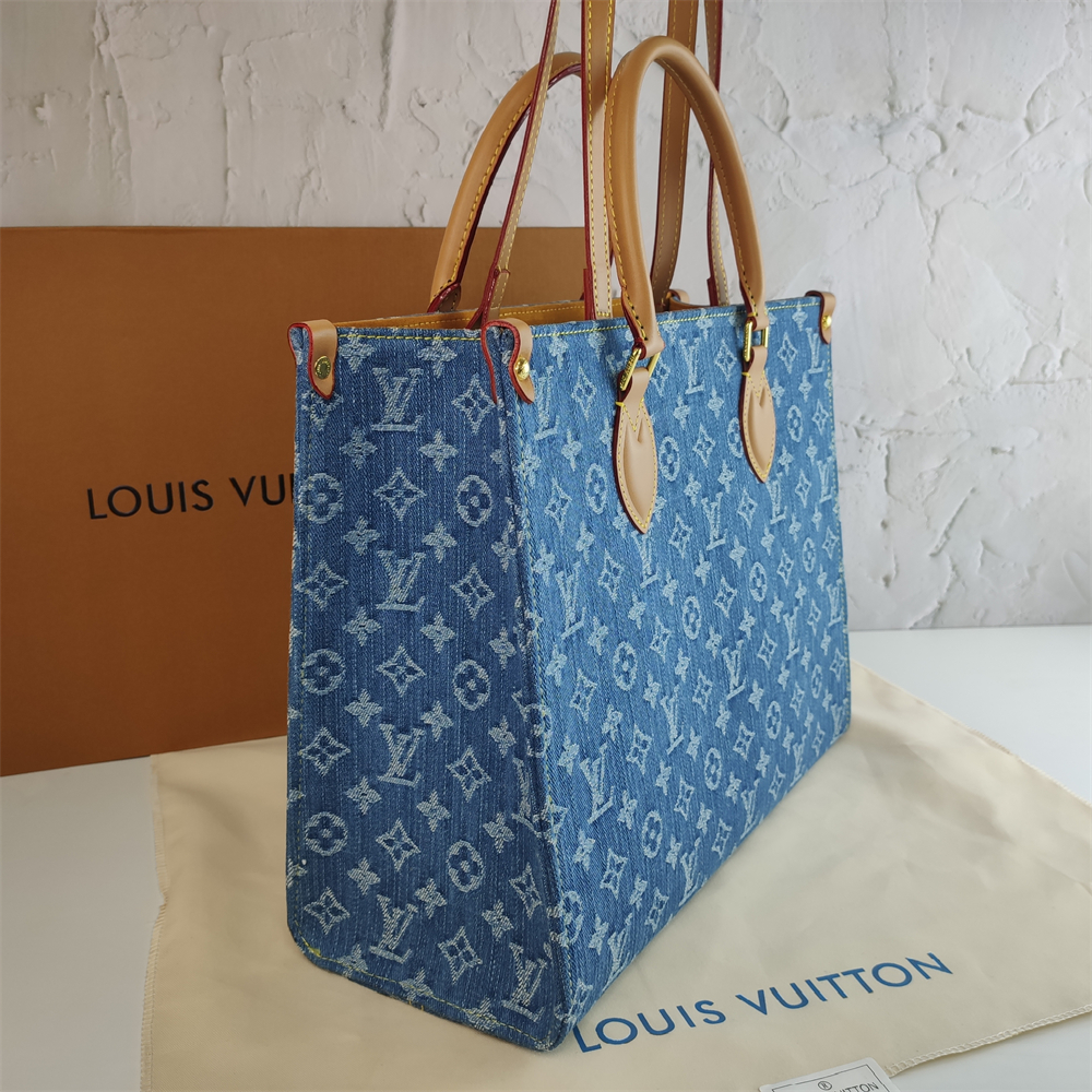Louis Vuitton Denim Tote Bag