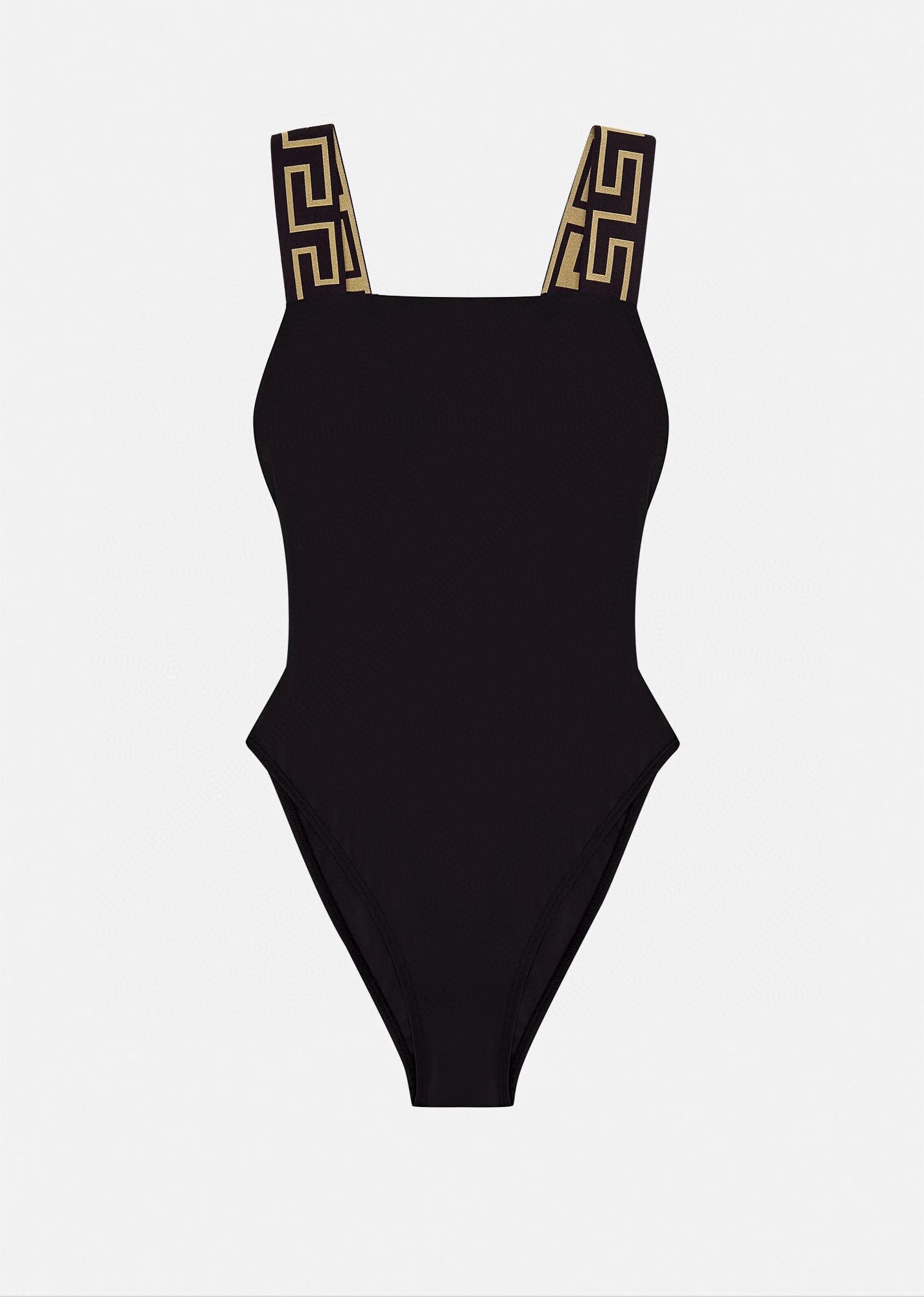 Versace one piece swimsuit.