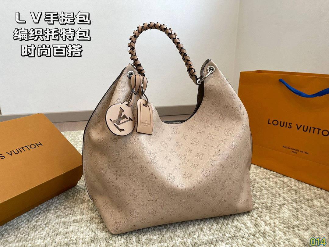 LV woven tote bag