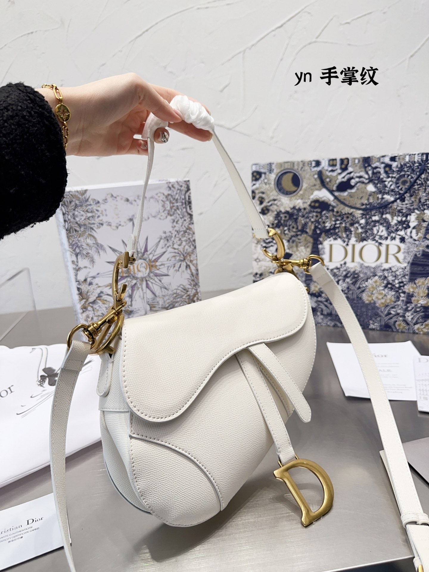Dior saddle bag