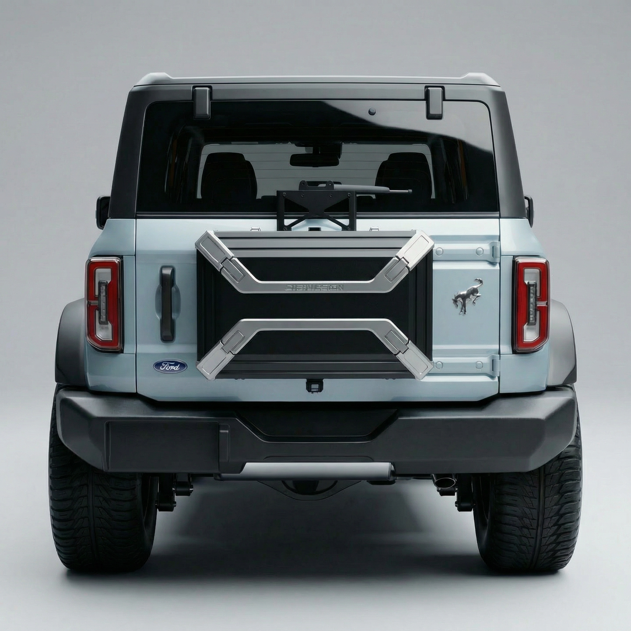 Trunk Tailgate Toolbox W/Key for Ford Bronco Table Storage Luggage Security Organizer - JUSNDESIGN