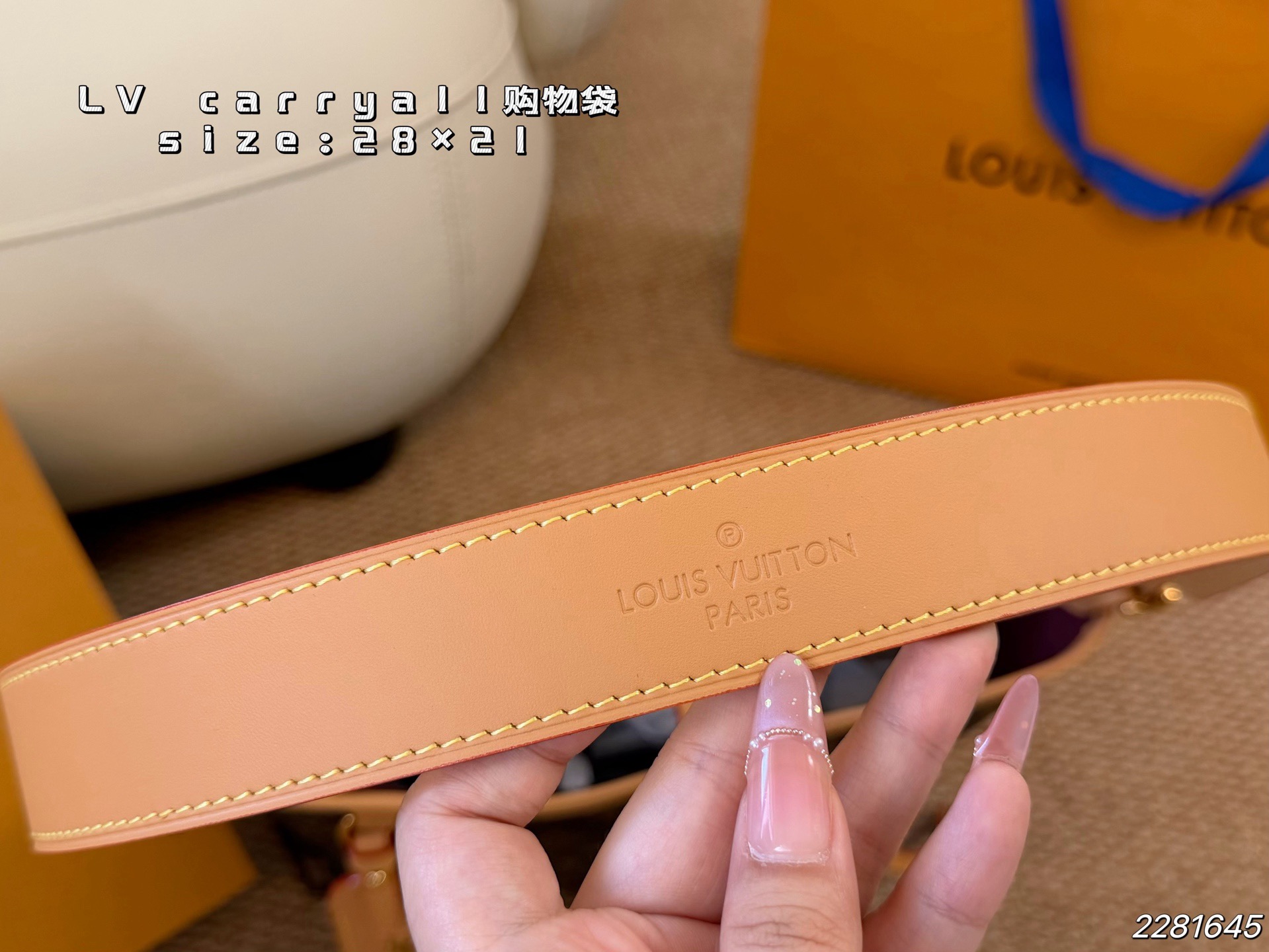 LV  Carryall tote bag