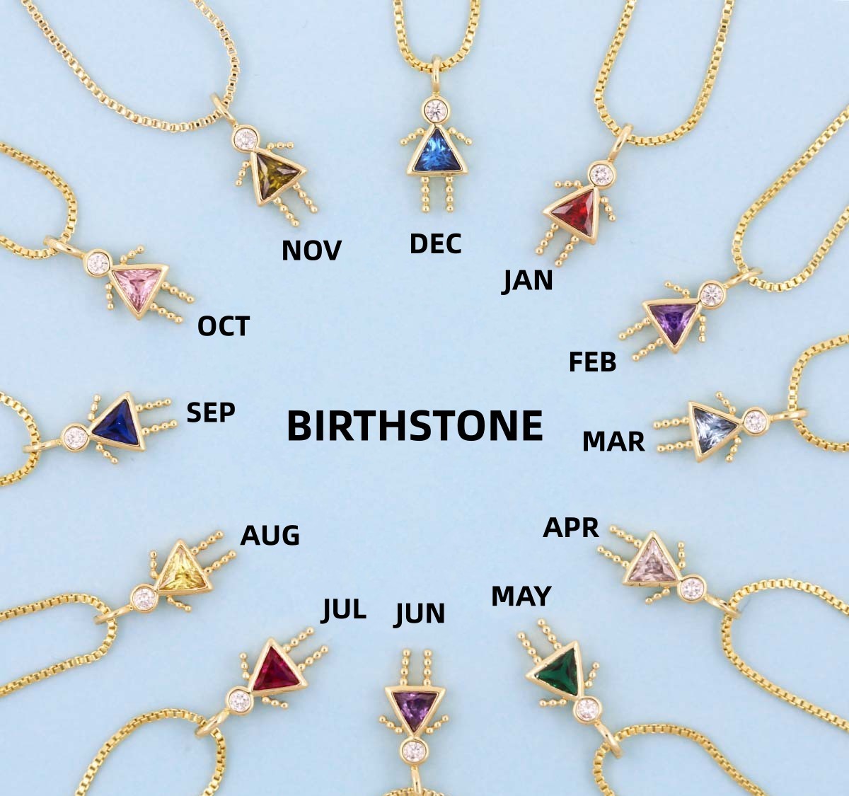 Birth Stone Necklace