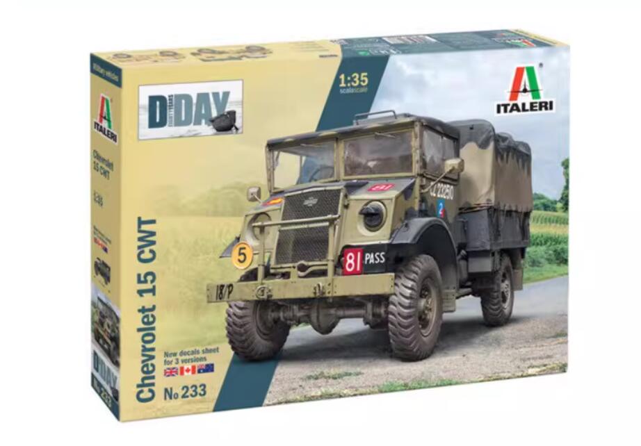 Italeri 1/35 British Chevrolet 15 CWT 233
