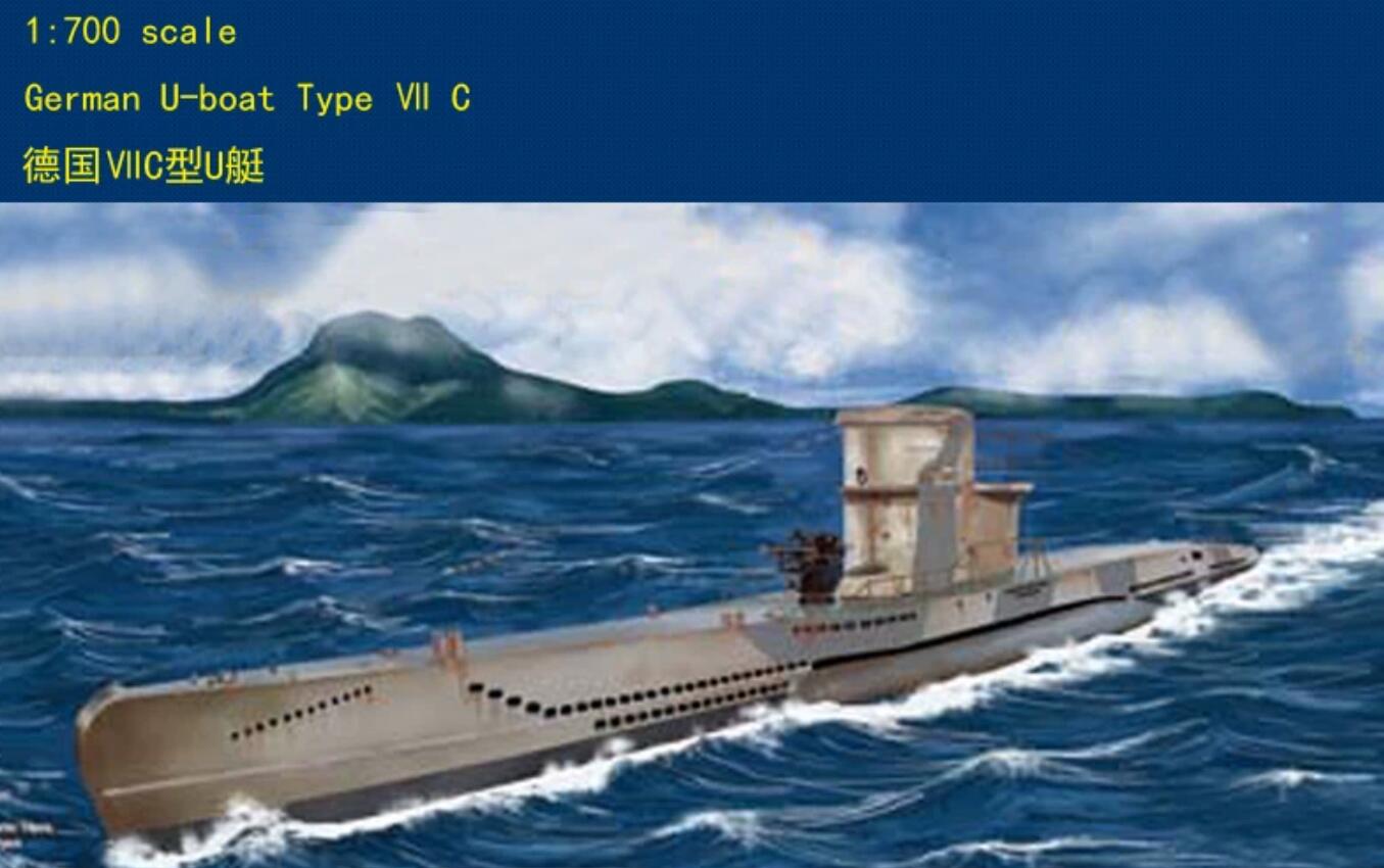 Hobbyboss 87009 1/700 scale GERMAN U-BOAT TYPE C ship model
