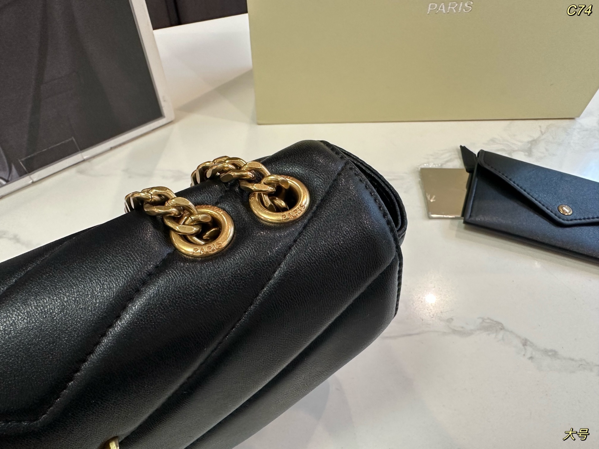 YSL new loulou chain crossbody shoulder bag