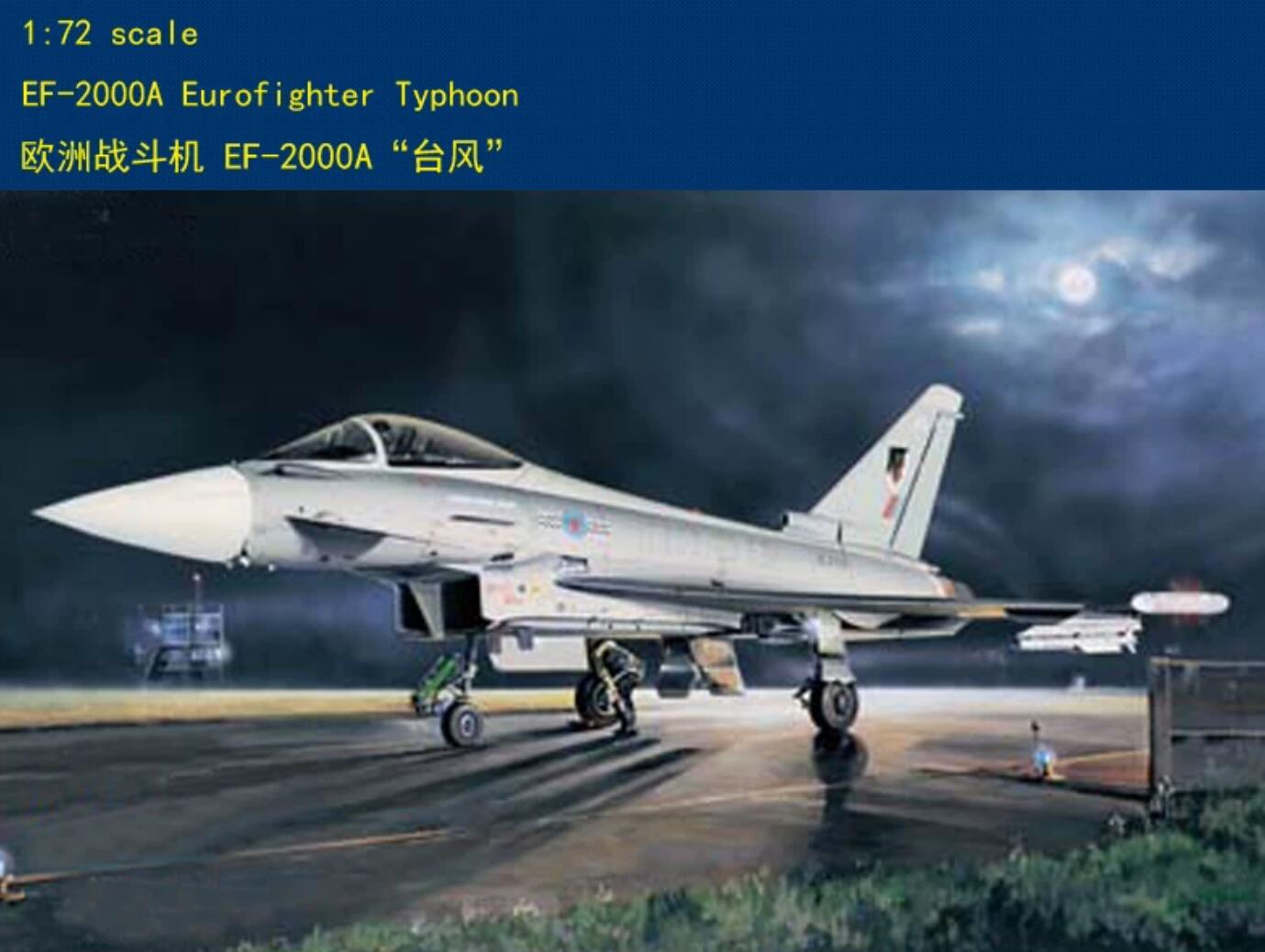 Hobbyboss 1/72 80264 EF-2000A Eurofighter Typhoon Model Kit