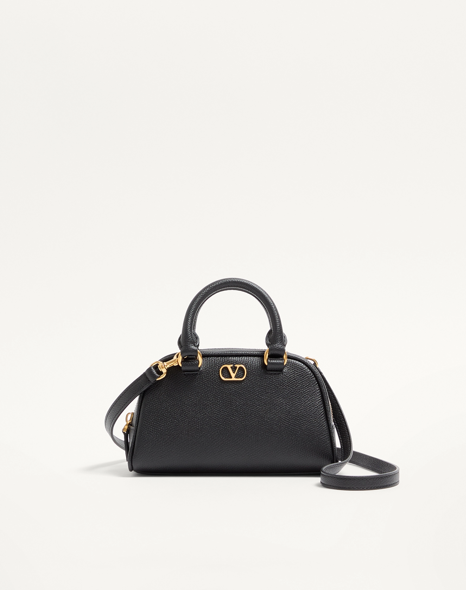 (Special Price)Valentino Mini Bowling Handbag with VLOGO SIGNATURE