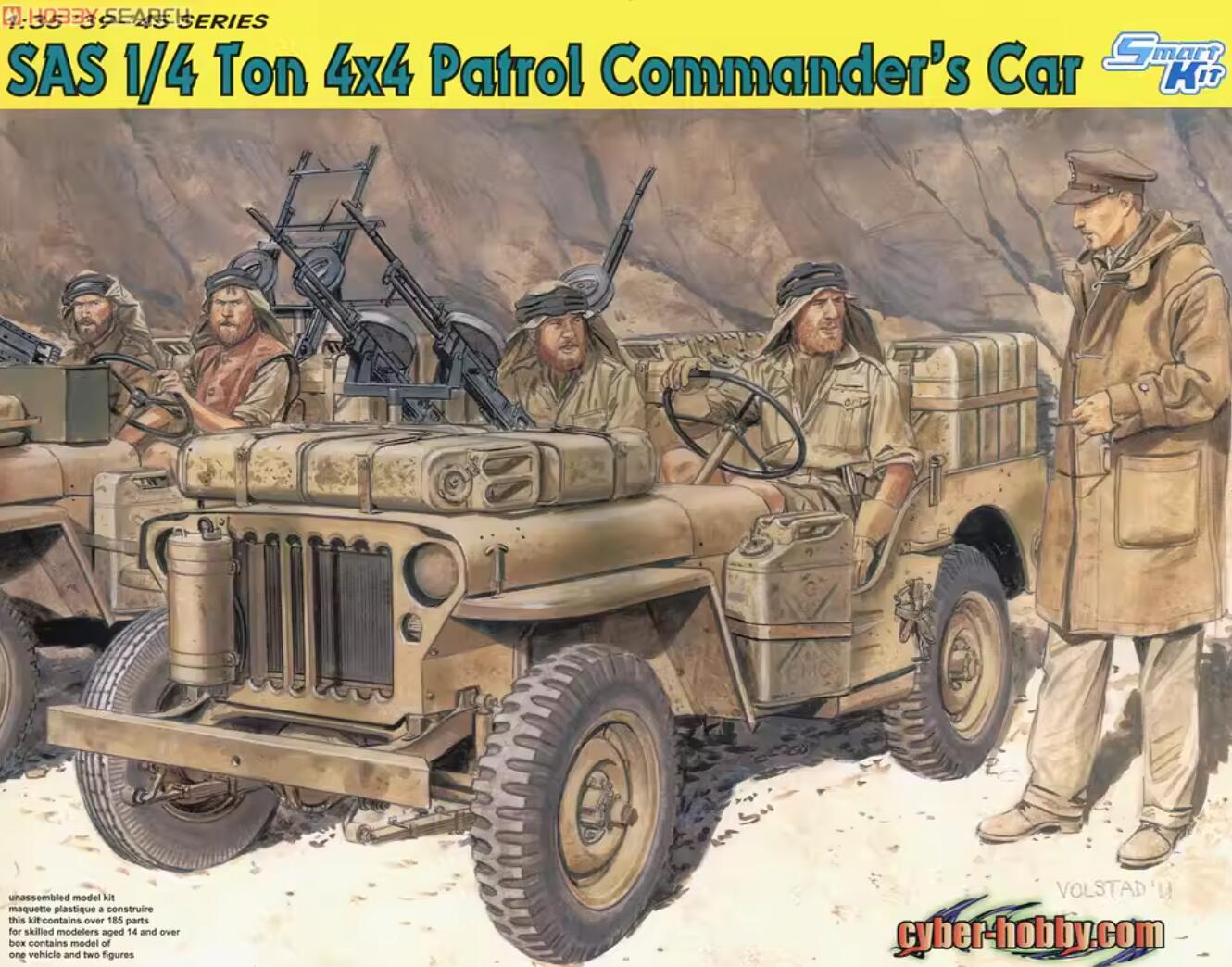 Dragon #6724 1/35 SAS 1/4 Ton 4x4 Patrol Commanders Car