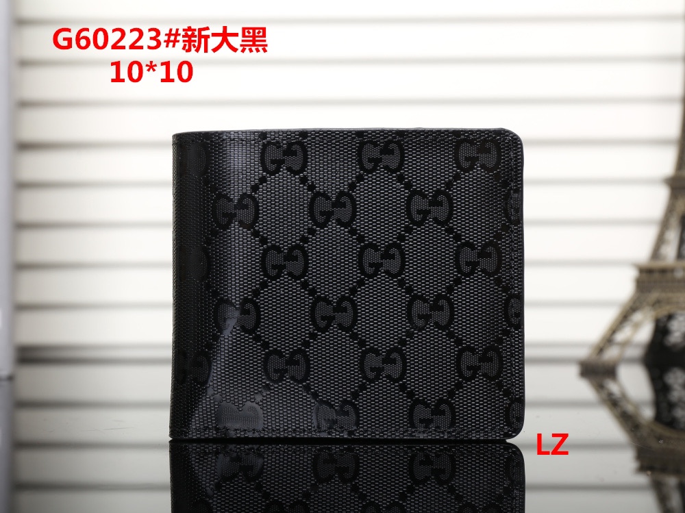 GG Marmont bi-color card case wallet