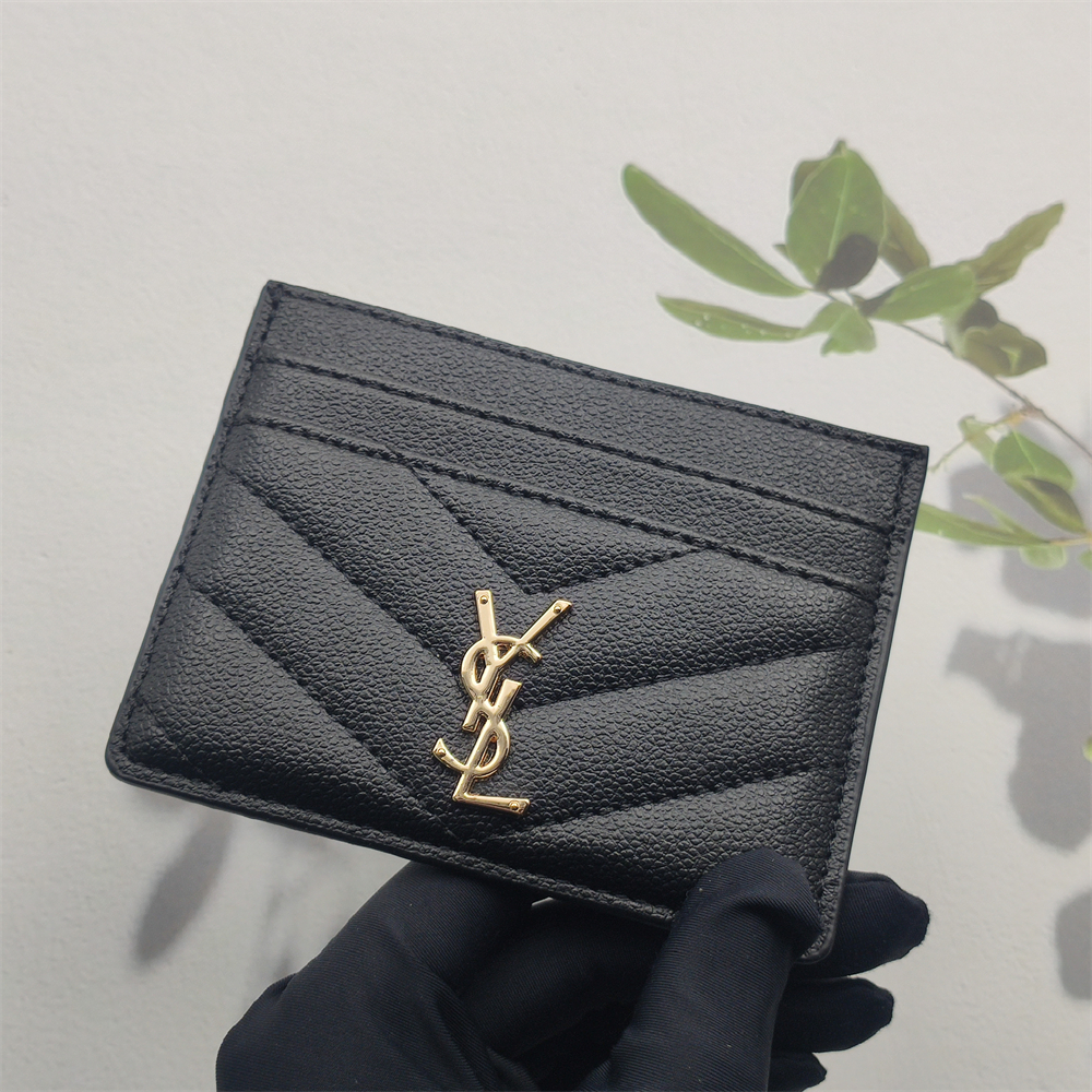 YSL Grain De Poudre Matelasse Monogram Case
