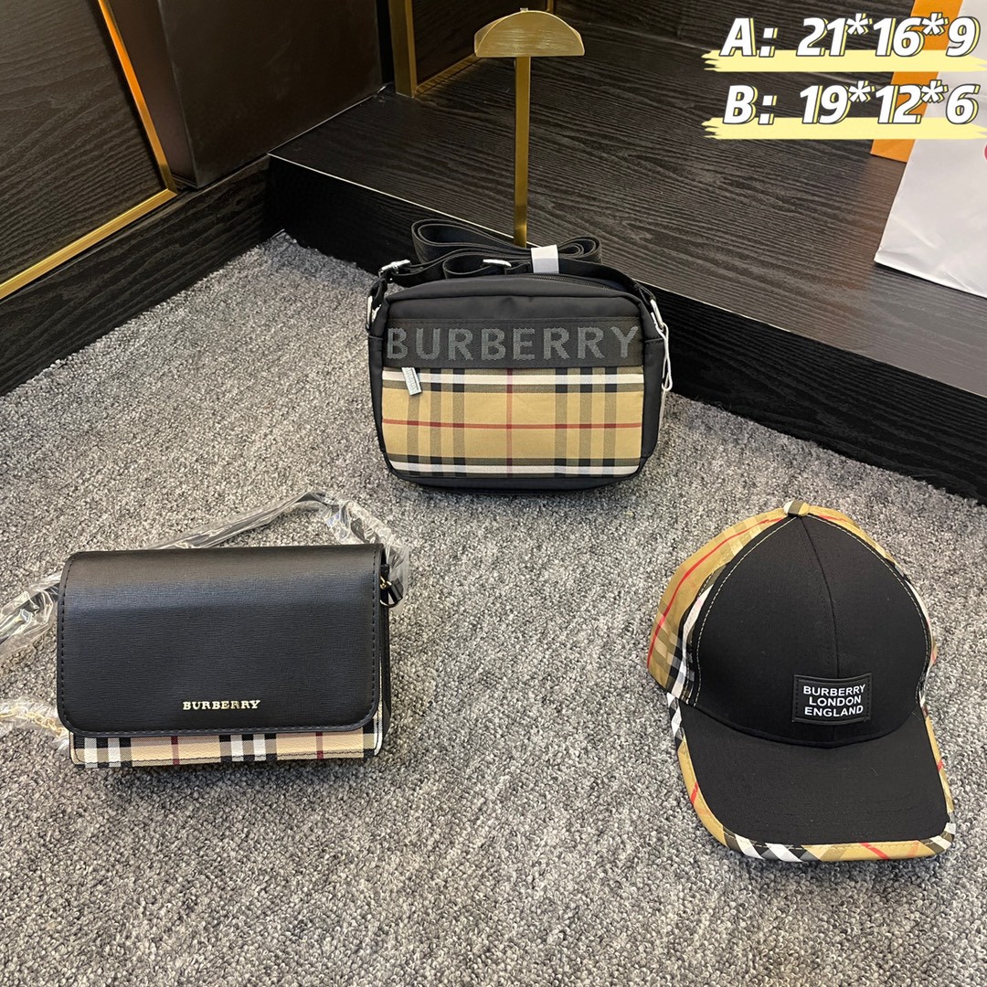 Burberry three piece combination set