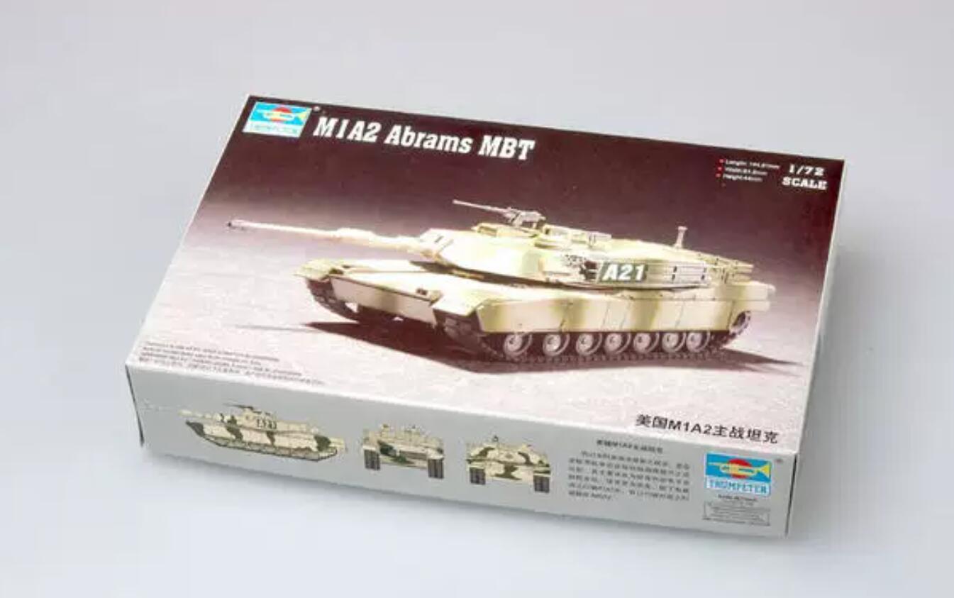 Trumpeter 1/72 07279 M1A2 Abrams MBT