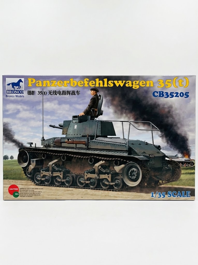 Bronco Models Panzerbefehlswagen 35(t) 1/35 Plastic Model Kit CB35205