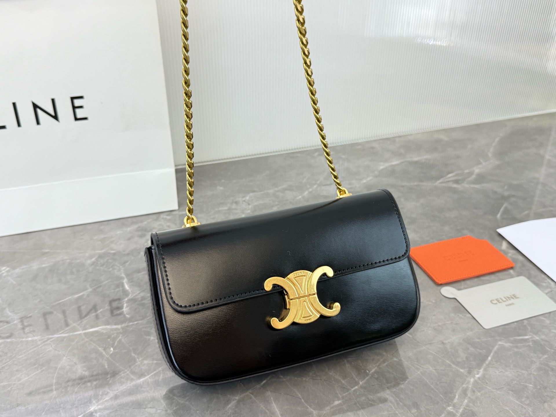 CELLNE Chain-strap underarm bag