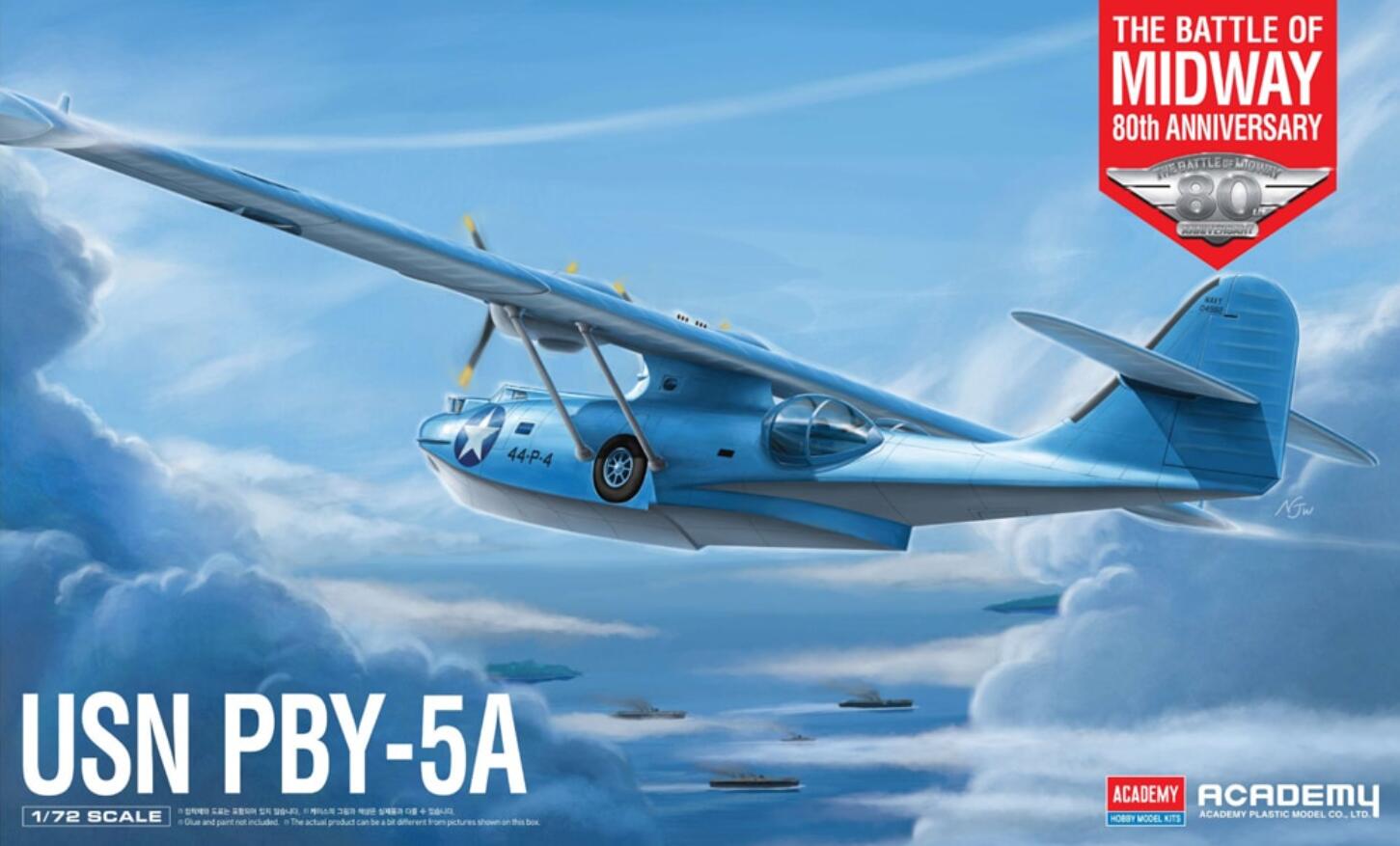 Academy Hobby 12573 USN PBY-5A Battle of Midway 1/72