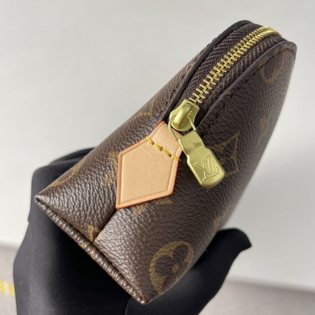 LV compact cosmetic bag