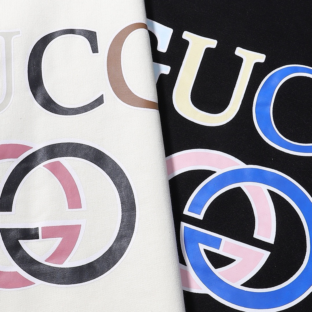 GUCCI printed crew-neck hoodie