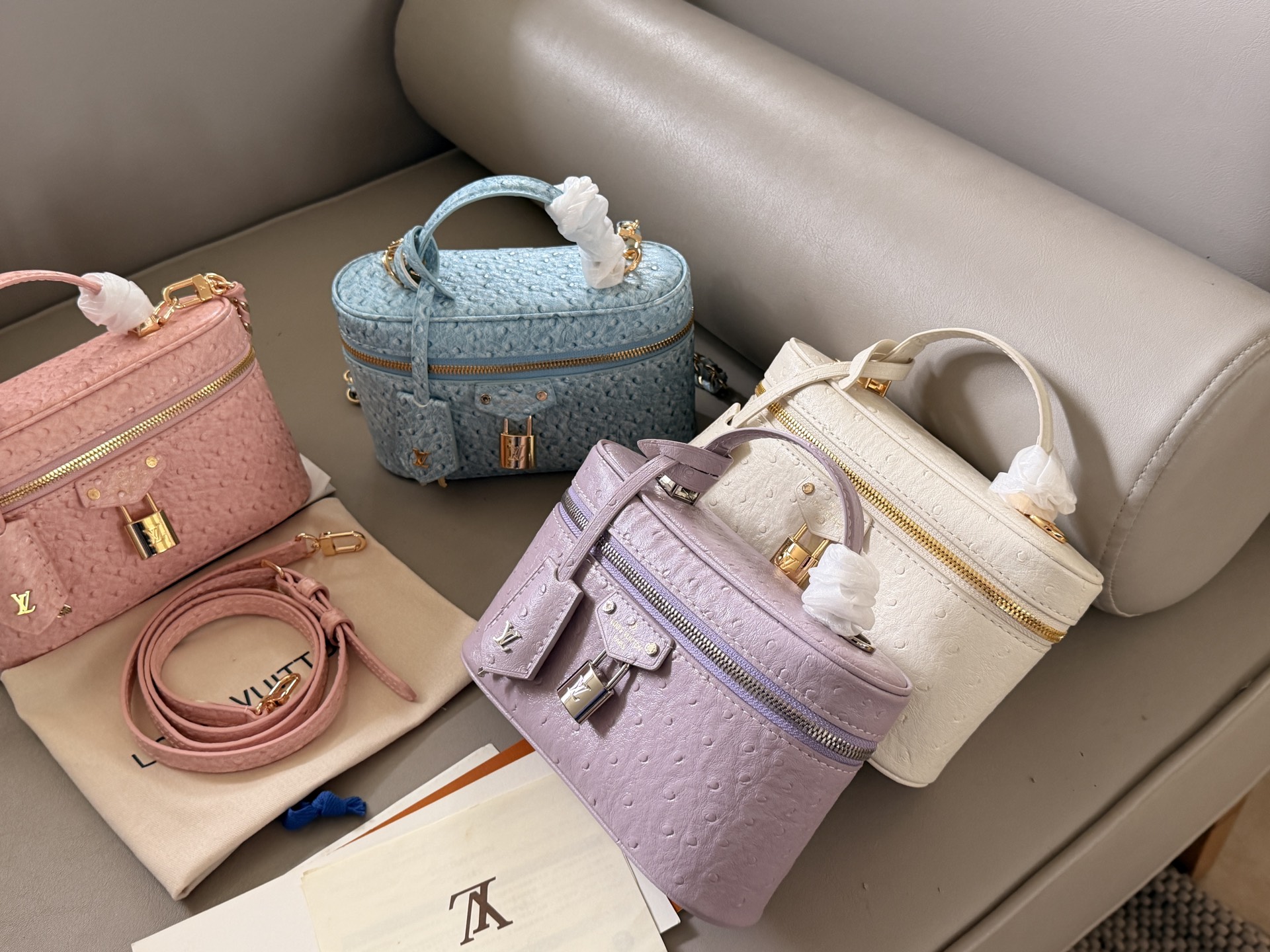 LV vanity box makeup bag