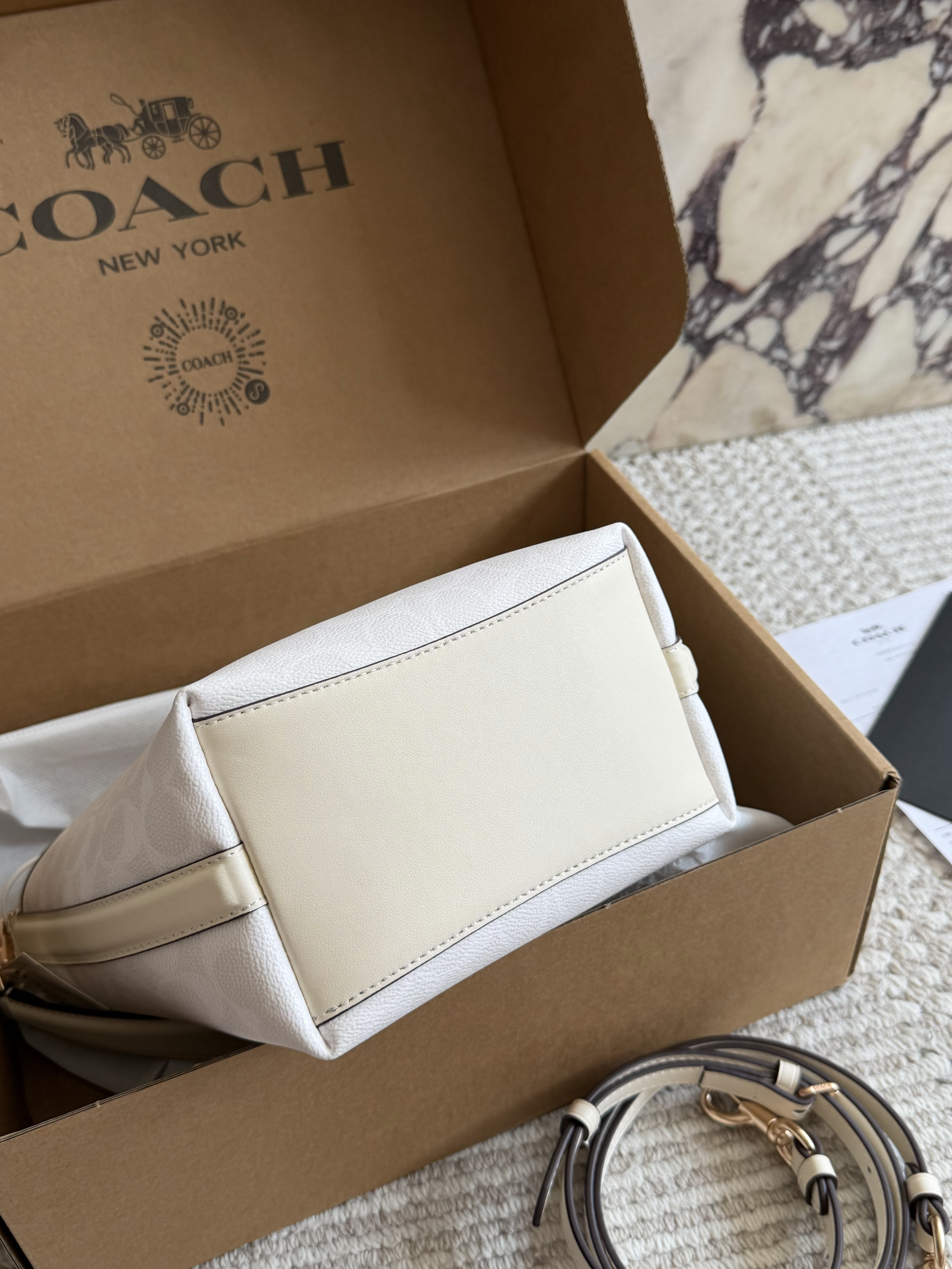 Coach bucket bag