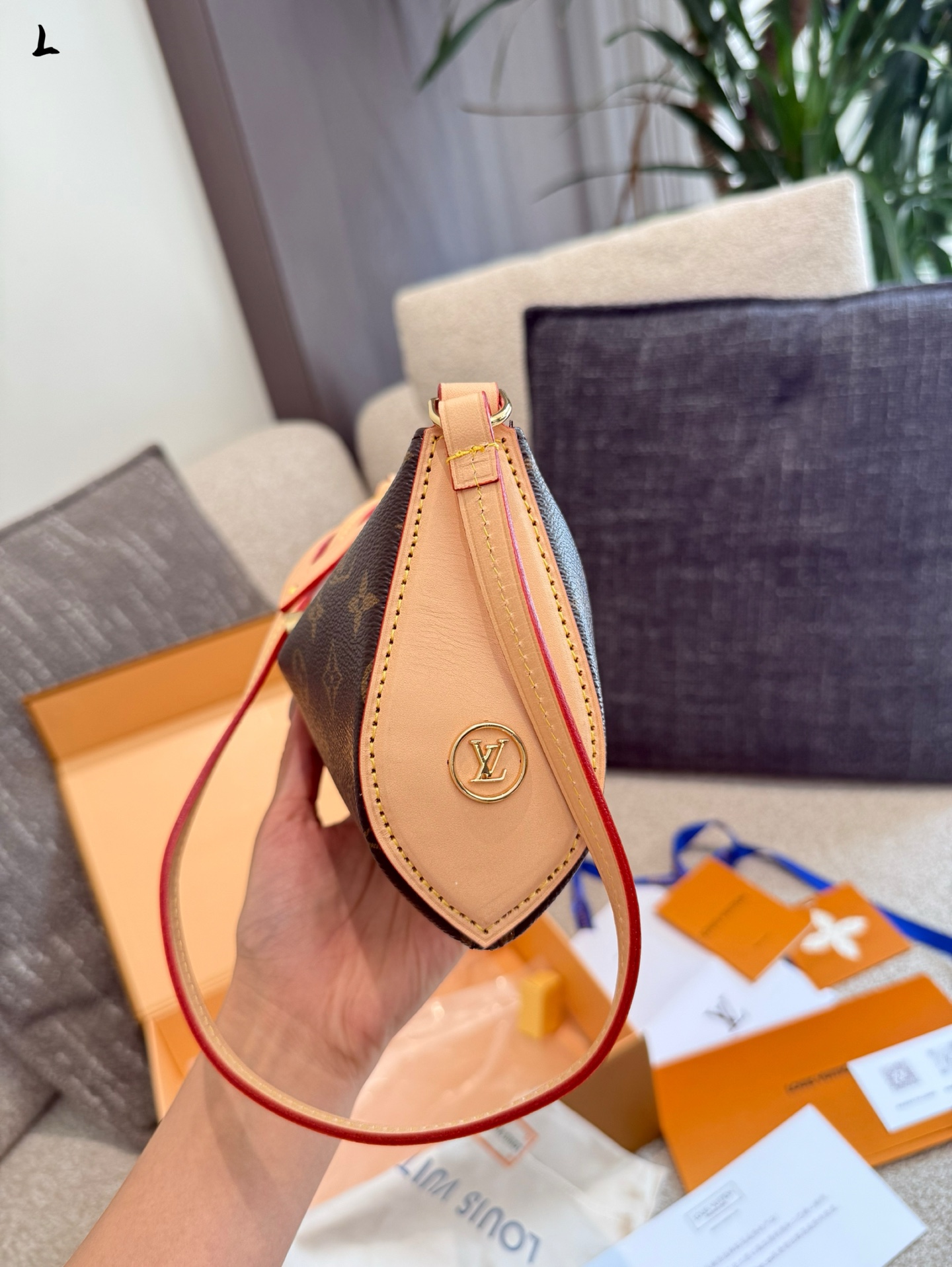 LV armpit bag