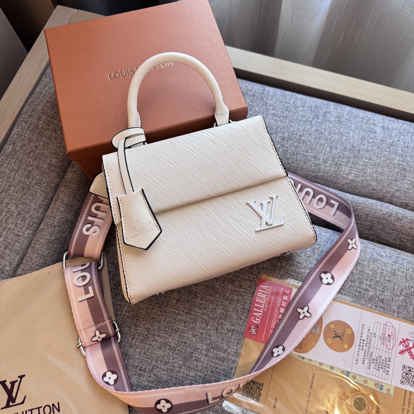 Louis Vuitton water ripple bag hand crossbody bag