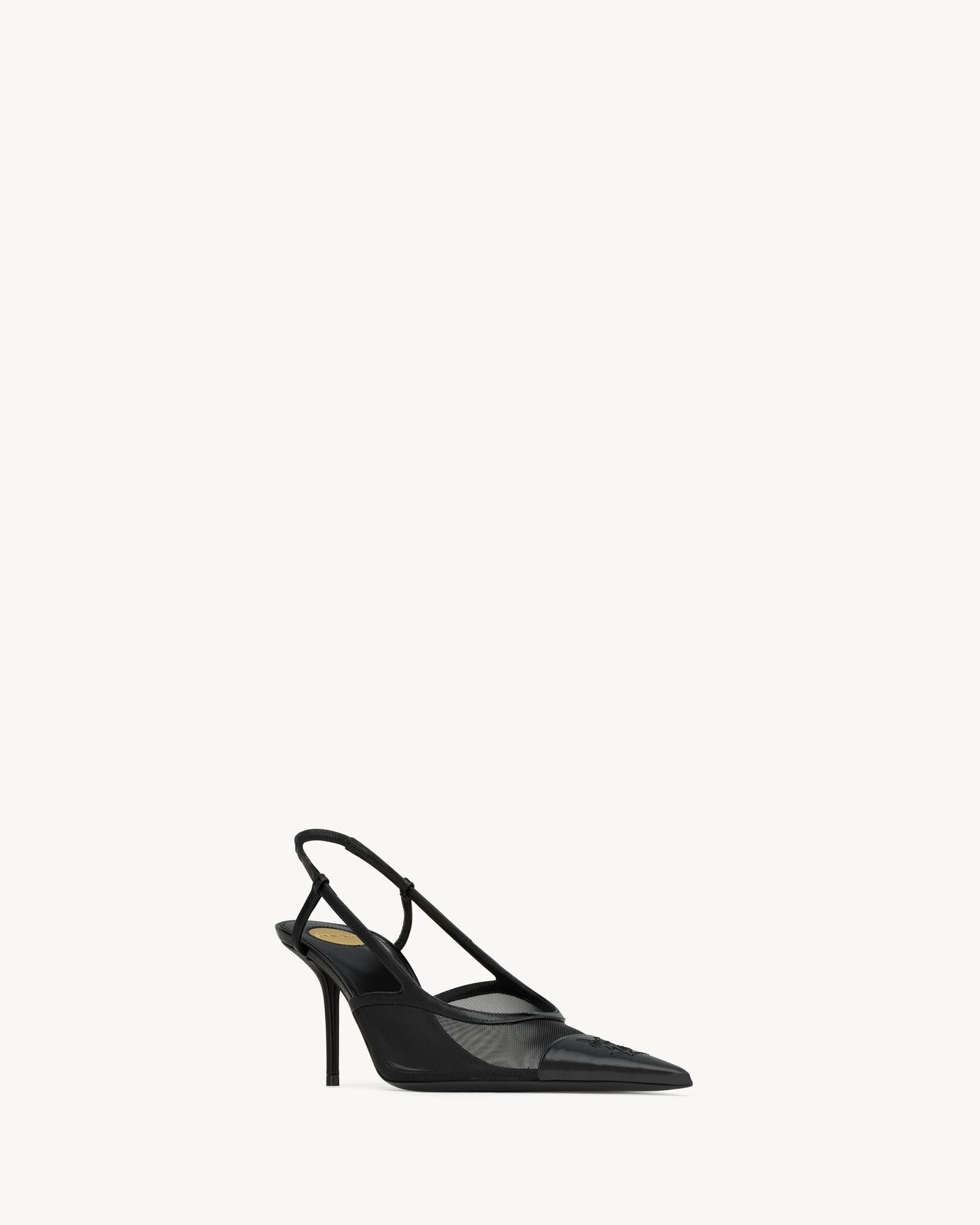 RENÉE Mesh Slingback High Heels