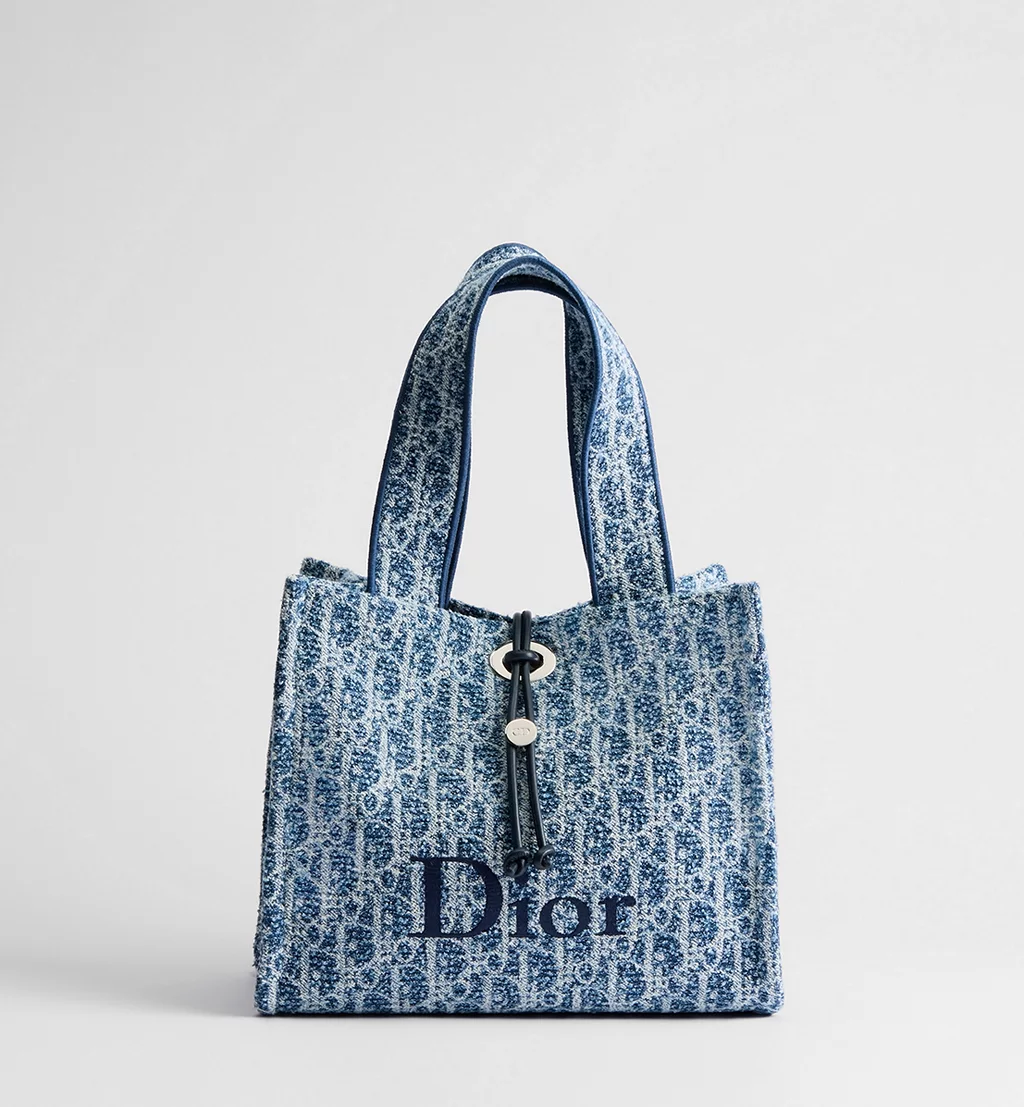 Dior Dioriviera Small Spongy Book Tote Handbag